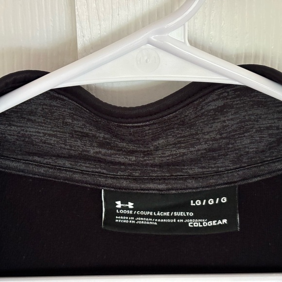 Under Armour Quarter Zip Men size L in black color - Picture 2 of 4
